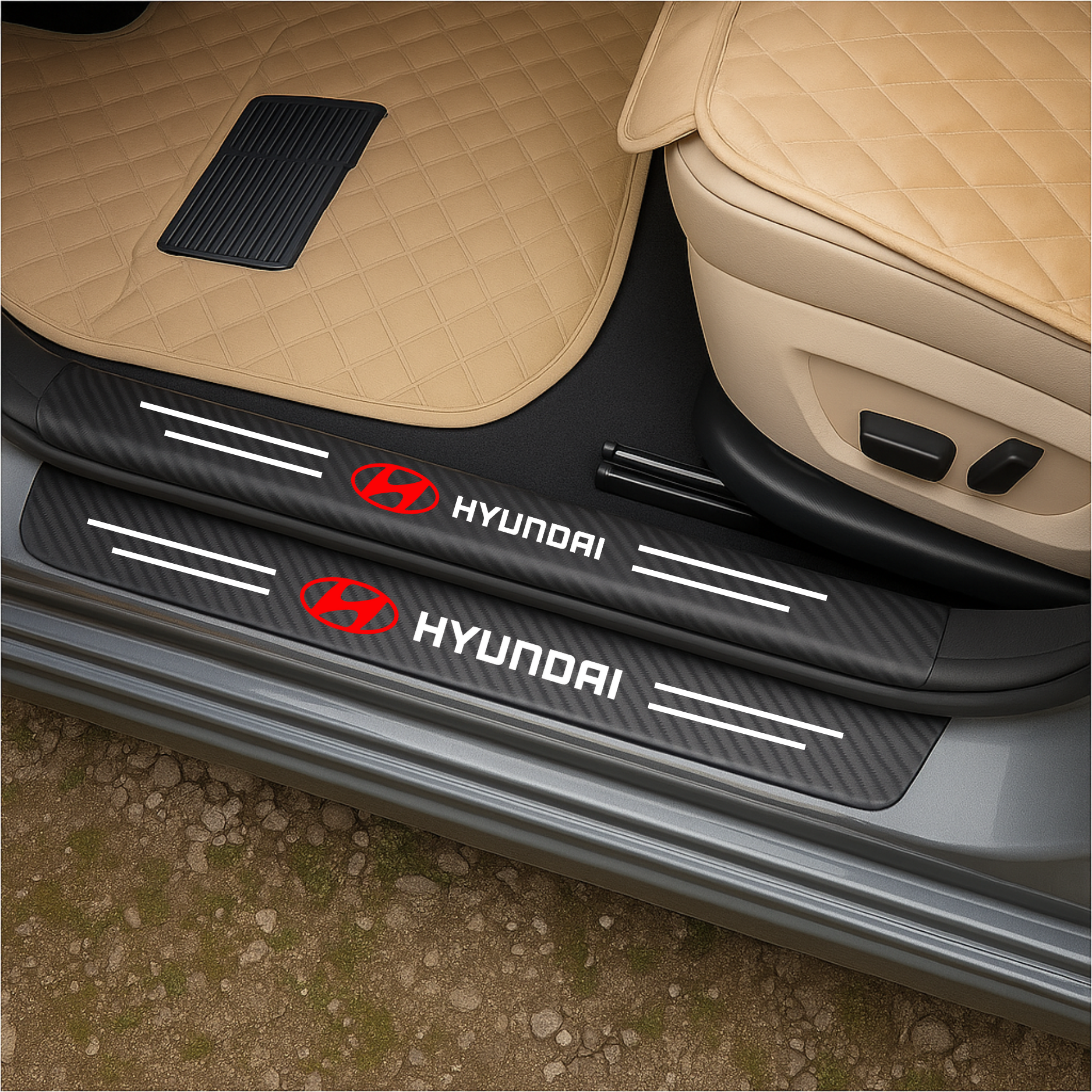 CarbonGrip PRO | Custom door sill protectors