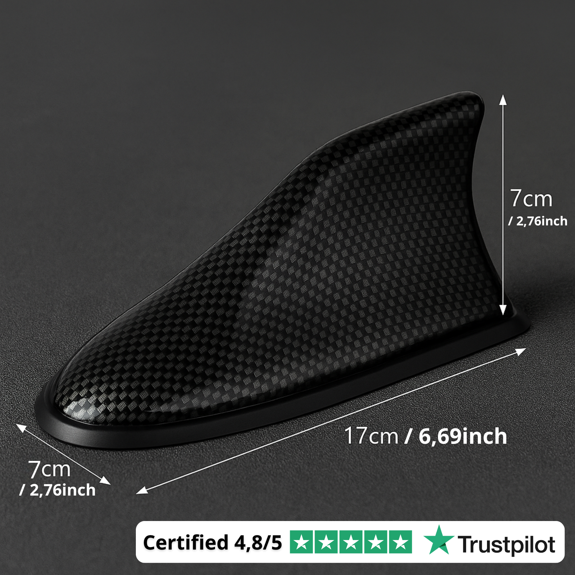 SharkBoost™ Antenna Amplifier | Optimal Radio Reception