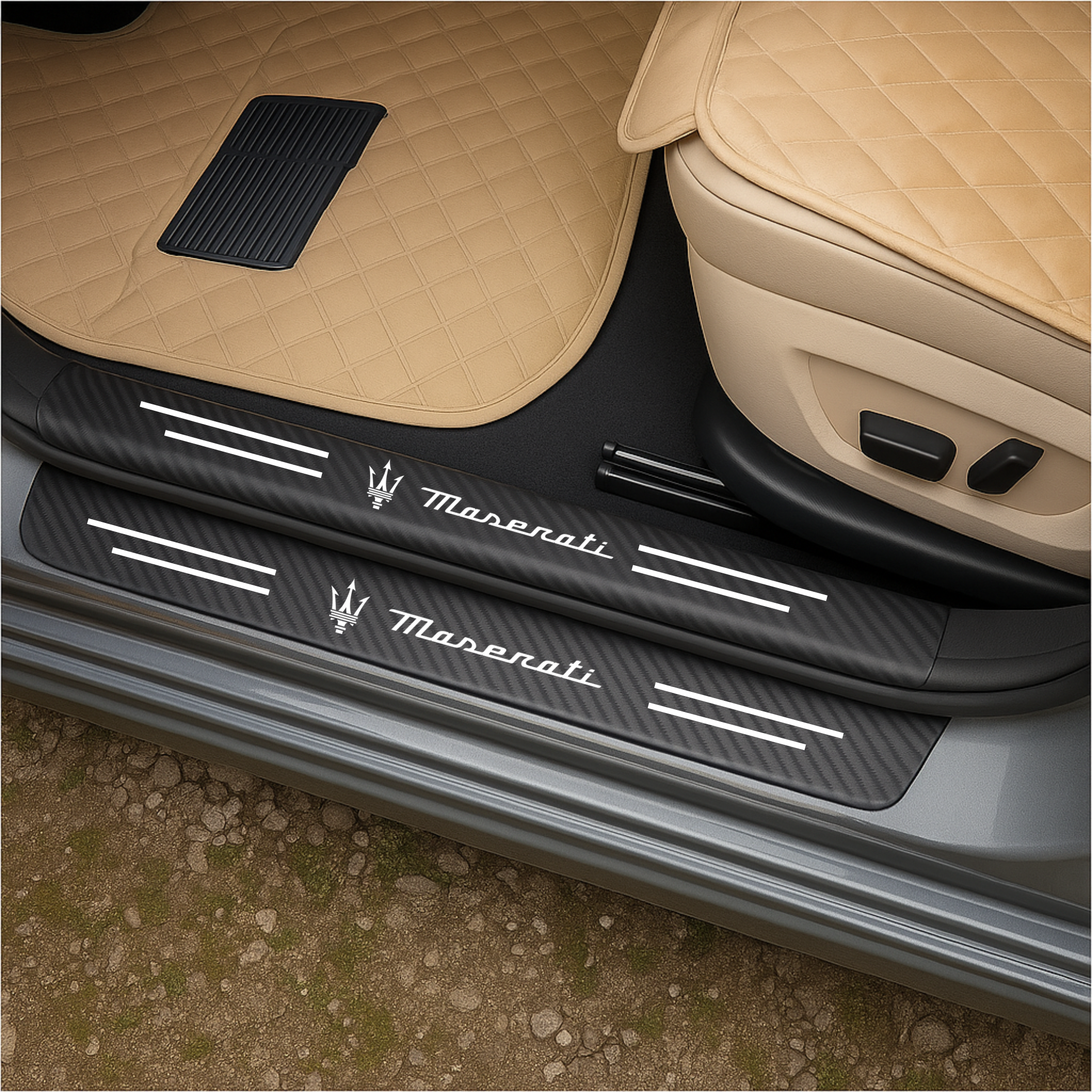 CarbonGrip PRO | Custom door sill protectors