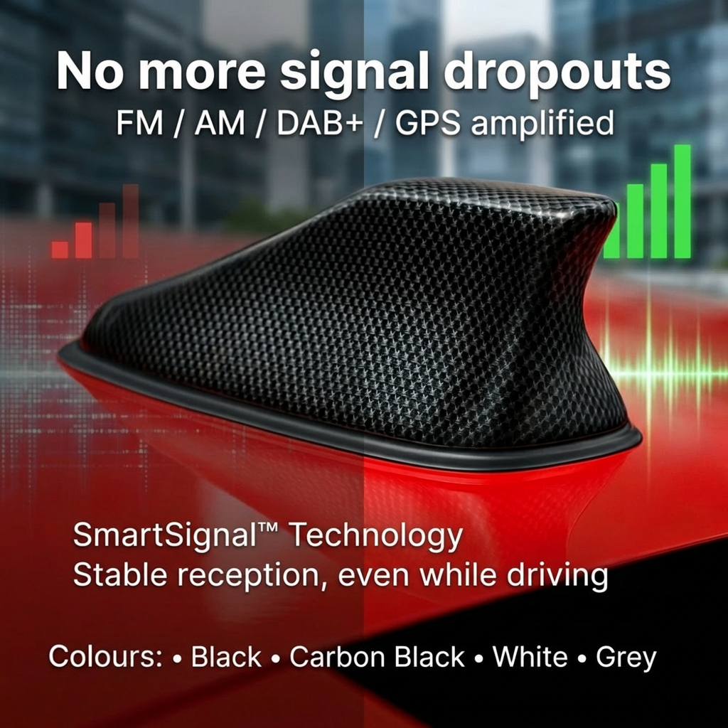 Shark Car Antenna – Enhanced Radio Reception & Premium Design