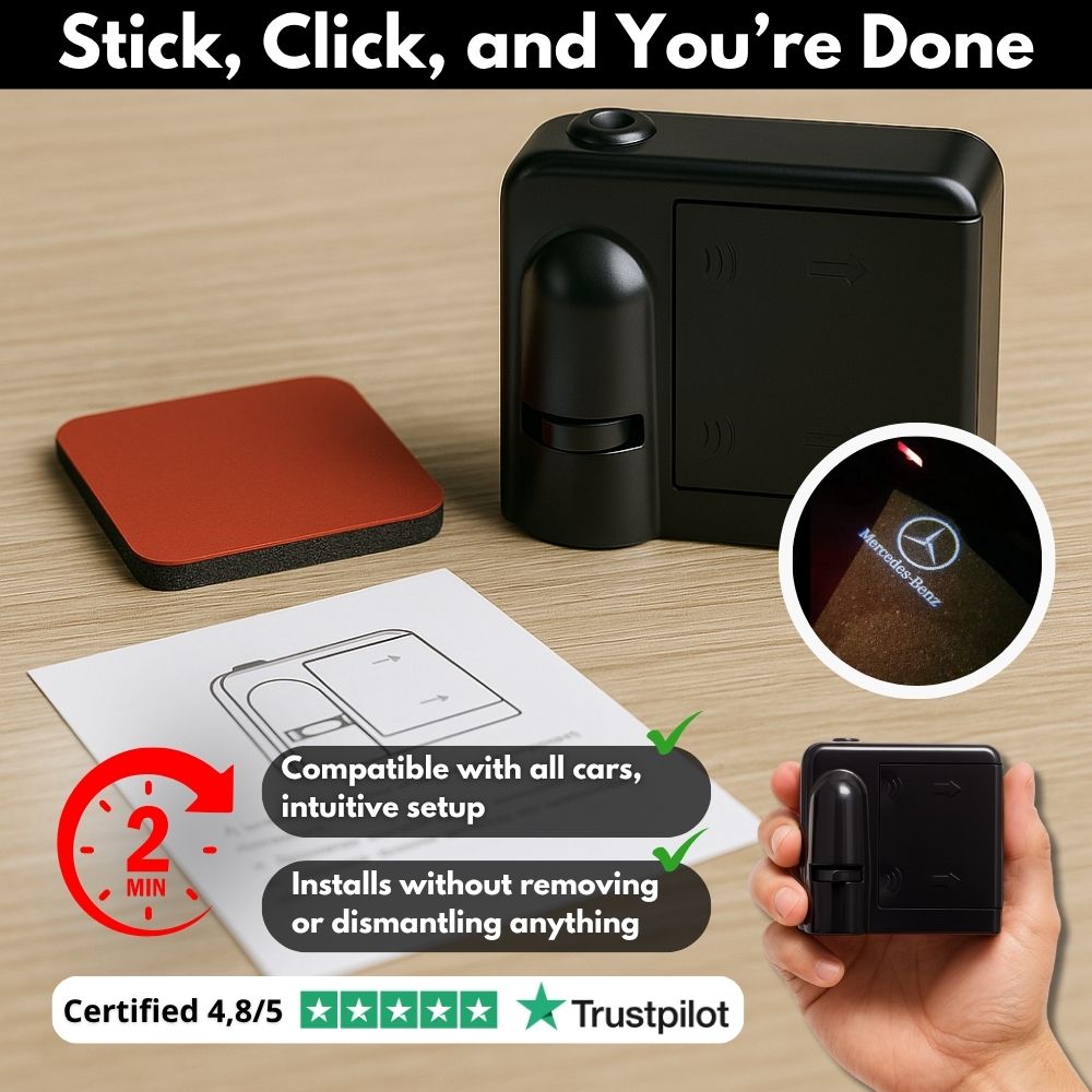 CarLight PRO | Premium Custom LED Door Logo Projectors