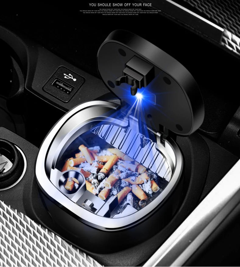 Personalised ashtray | Add a touch of personalized flair to your car